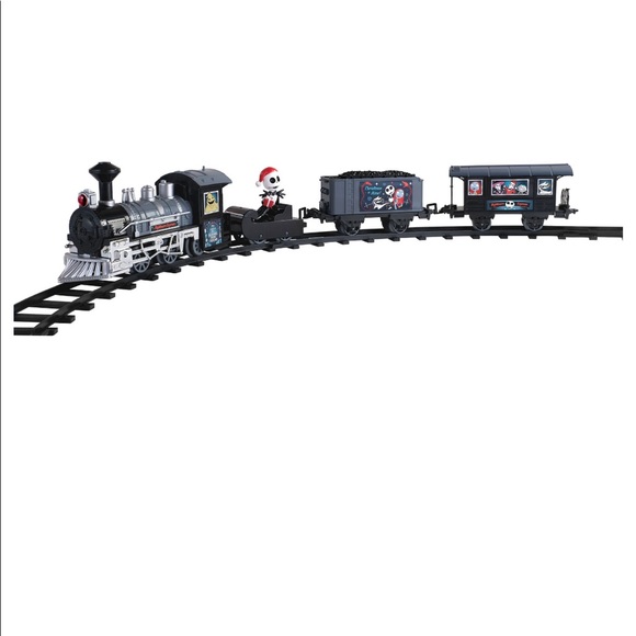 SOLDOUT RARE NIB NIGHTMARE BEFORE CHRISTMAS JACK SALLY OOGIE DISNEY TRAIN SET - Picture 9 of 10